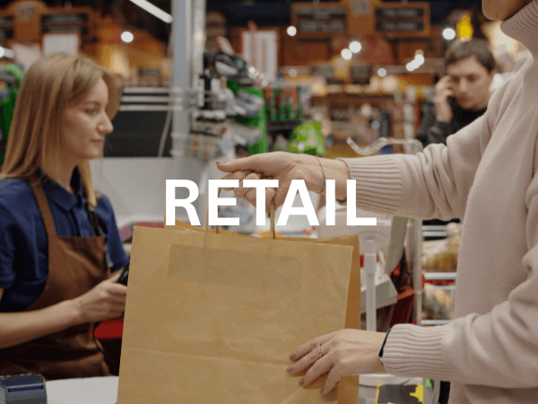 Retail shelf illustration